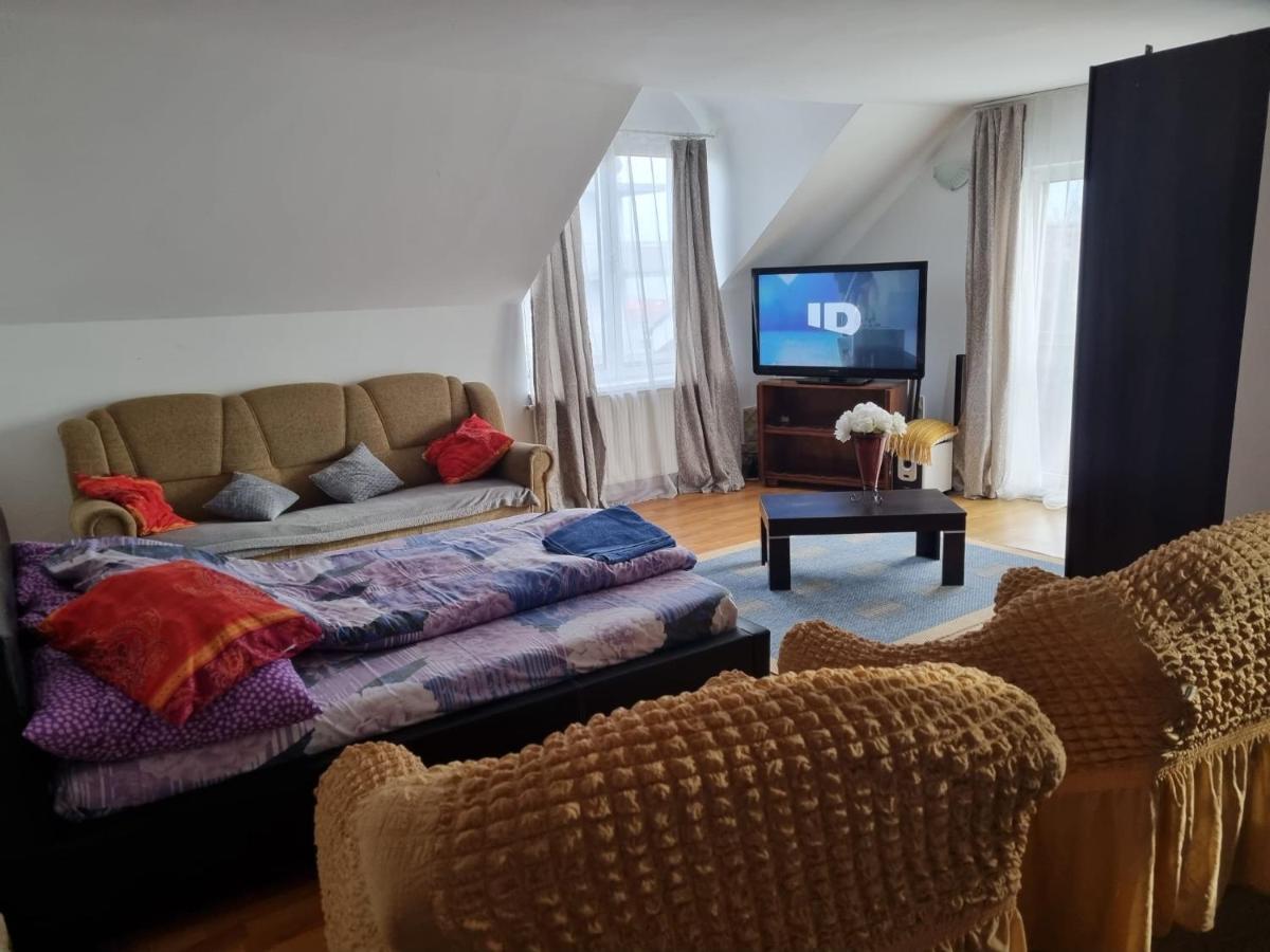 Penthouse Apartament 2 Floors, 2 Bedroom , 2 Bath, 120 Sqm , Inside Yard Parking คลูจ-นาโปกา ภายนอก รูปภาพ