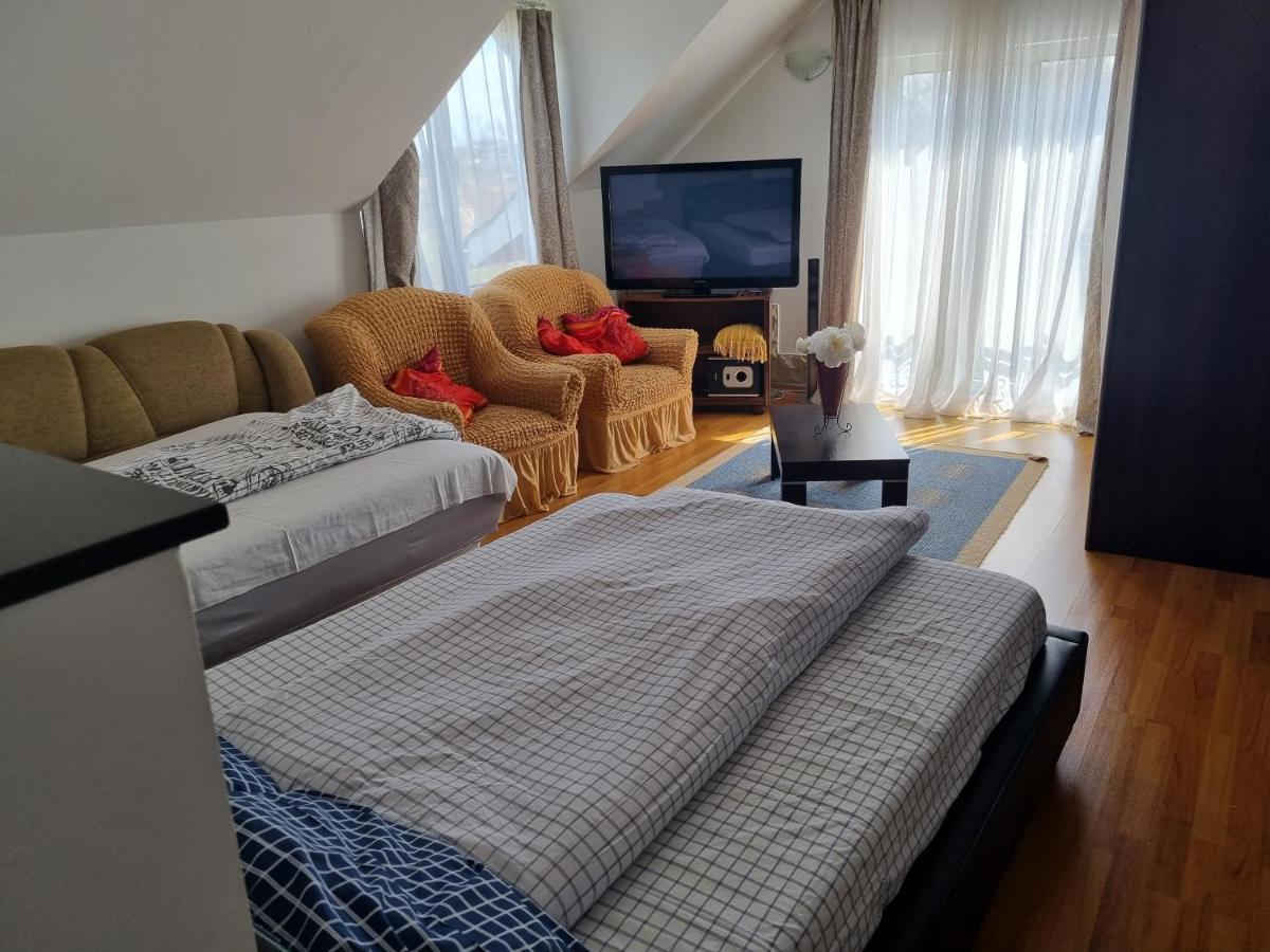 Penthouse Apartament 2 Floors, 2 Bedroom , 2 Bath, 120 Sqm , Inside Yard Parking คลูจ-นาโปกา ภายนอก รูปภาพ
